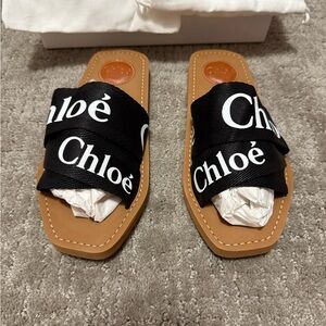 Chloe Woody Mule 
Color: Black
Size: 37
NWT
Never Worn